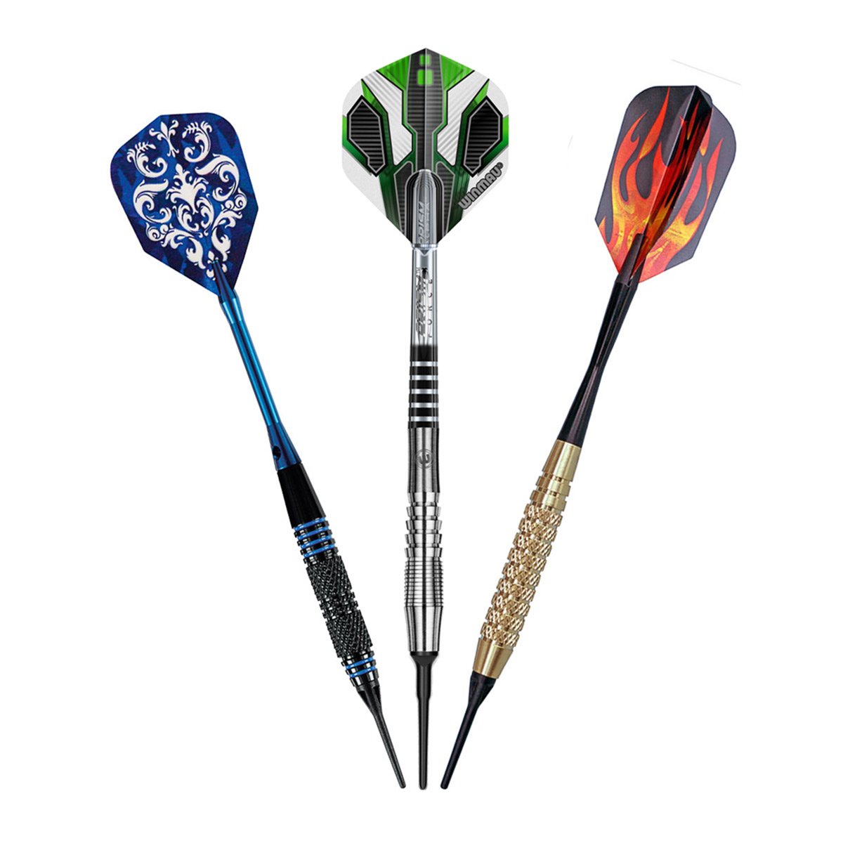 Softdarts sind Dartpfeile mit...