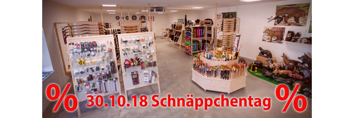 Am 30.10.2018 ist Schnäppchentag! - Schnäppchentag bei Franks Castle am 30.10.18