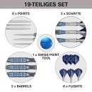 3er Set Steeldarts Target Phil Taylor Gx2