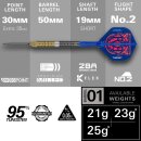 3er Set Steeldarts Target Raymond van Barneveld G 6 SP