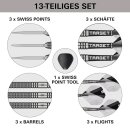 3er Set Steeldarts Target Beau Greaves GEN 1