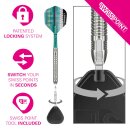 3er Set Steeldarts Target Hydro 03