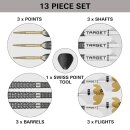 3er Set Steeldarts Target Redux 03
