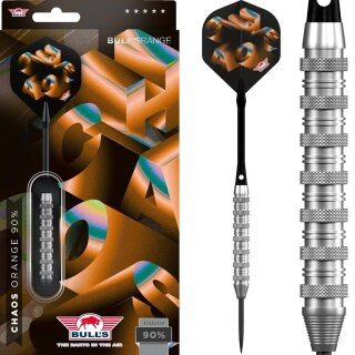 3er Set Steeldarts Bulls Chaos Orange
