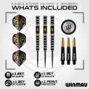 3er Set Steeldarts Winmau Alex Spellman