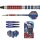 3er Set Softdarts Winmau Garrett Rakowski