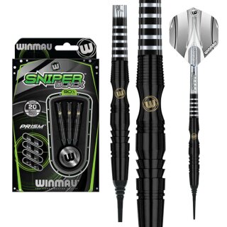 3er Set Softdarts Winmau Sniper Black