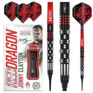3er Set Softdarts Red Dragon Jonny Clayton Premier League SE