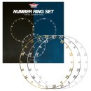Bulls Number Ring Set
