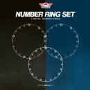 Bulls Number Ring Set