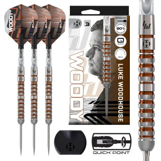 3er Set Steeldarts Harrows Luke Woodhouse "Woody" Series 3 QPS