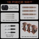 3er Set Steeldarts Harrows Luke Woodhouse "Woody" Series 3 QPS