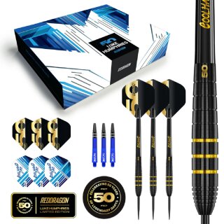 3er Set Steeldarts Red Dragon Luke Humphries 50 years Edition