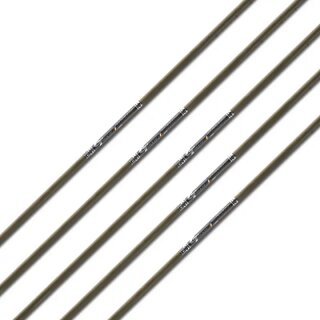 8er Set Gold Tip Ultralight Entrada Schäfte 400 Volle Länge (altes Design)