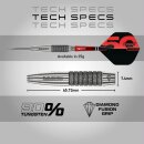 3er Set Steeldarts Red Dragon 50 Year Collection Element 6 C