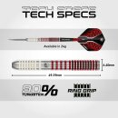3er Set Steeldarts Winmau Team 360 Jack Johnson