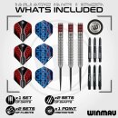 3er Set Steeldarts Winmau Team 360 Lewis Cook