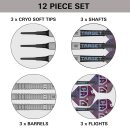 3er Set Softdarts Target Cryo 13