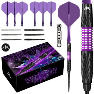 3er Set Steeldarts Mission Vector 95 %