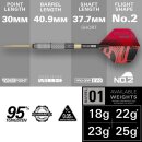 3er Set Steeldarts Target Steven Bunting Bullet Void Gen 5