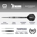3er Set Steeldarts Harrows Supergrip Torpedo QPS