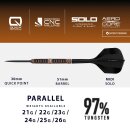 3er Set Steeldarts Harrows Wolfram Trinity QPS 24 g