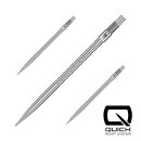 3x Harrows Quick Point HM Grip silver 40mm