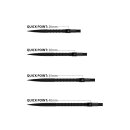 3x Harrows Quick Point HM Grip black 30 mm