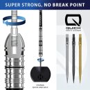 3x Harrows Quick Point Micro Ridge gold 26 mm