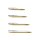 3x Harrows Quick Point Micro Ridge Gold 30 mm