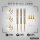 3er Set Steeldarts Red Dragon Paradym Gold & Silver Parallel
