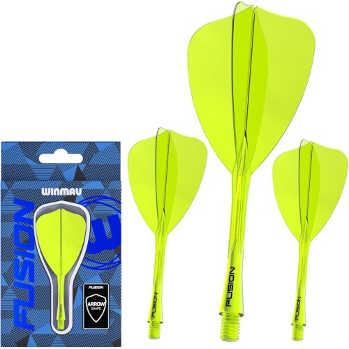 Winmau Fusion Arrow Yellow
