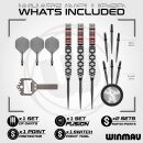 3er Set Steeldarts Winmau Fornax Parallel Switch Point