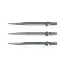 3x Winmau Switch Point Smooth Silver 30 mm