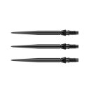 3x Winmau Switch Point Smooth Black 30 mm