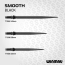 3x Winmau Switch Point Smooth Black 30 mm
