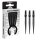 3x Winmau Switch Point Wave Black 26 mm