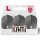 L-Style Flights Pro L3 KAMI Gun Metallic (Silbergrau)