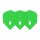 L-Style Flights Pro L3 Dimple Lime Green