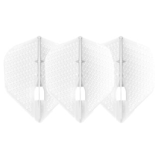 L-Style Flights Pro L3 Dimple Pearl White