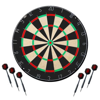 Dartboard Karella BullOut Set inkl. 2 Set Darts