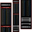 Designa Dartteppich Red 290x60 Carpet Checkouts