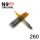 L-Style L-SHaft Locked Straight Natural Nine Orange