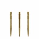 3x Caliburn Evo Spitzen Micro Grip gold 28 mm EVO027