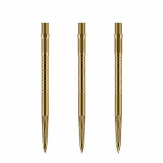 3x Caliburn Evo Spitzen Micro Grip gold 36 mm EVO0064