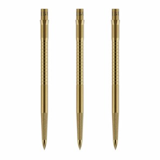 3x Caliburn Evo Spitzen Micro Grip Gold 40 mm EVO065