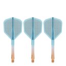 Caliburn SUP Moulded Shaft and Flight No.6 Block Orange-Blue