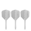Caliburn SUP Moulded Shaft and Flight No.6 Logo White M - 33,5  mm