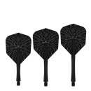 Caliburn SUP Moulded Shaft and Flight No.6 Crack Black