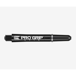 Dartschaft Target Pro Grip Spin 3 Sets Schwarz